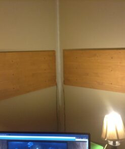 Mount-It! Articulating TV Wall Mount Corner Bracket, VESA 400 x 400 Compatible, Stable Dual Arm Full Motion, Swivel, Tilt Fits 32, 37, 40, 42, 47, 50 Inch TVs, 115 Lbs Capacity with HDMI Cable Black 42 71H1oZFGpZL