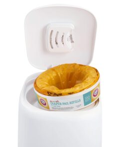 Munchkin® Arm & Hammer Diaper Pail Refill Rings, 544 Count, 2 Pack (272 Count Each) 25 71H3FfQcxtL