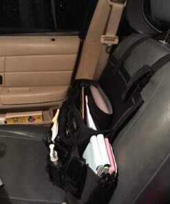 Uncle Mike's Standard Car Seat Organizer Side-Armor Car Seat Black Organizer 1,124 cu in /18.4 L, Poly Bag 53561 22 71H3vnVVsL
