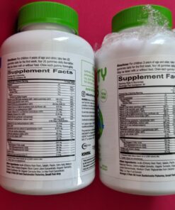 SmartyPants Kids Multivitamin Gummies and Fiber Supplement: Omega 3 Fish Oil (EPA/DHA), Vitamin D3, C, Vitamin B12, B6, Vitamin A, K & Zinc, Gluten Free, Three Fruit Flavors, 120 Count (30 Day Supply) Kids Formula w/ Fiber 120 Count (Pack of 1) 46 71H4MWuQT2L 1