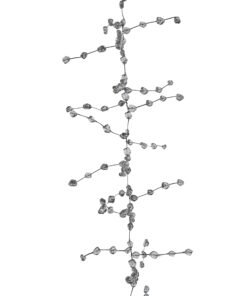 Kurt Adler 6' Plastic Ice Wire Clear Garland (Clear, 1 Pack) 28 71H4T5stUuL