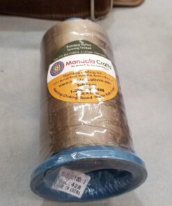 Mandala Crafts Tex 70 Bonded Nylon Thread for Sewing - 1500 YDs T70 Heavy Duty Black Nylon Thread Size 69 210 D Upholstery Thread for Leather Jeans Weaving 25 71H4Wqm1gYL