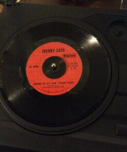 Jensen JTA-230 3 Speed Stereo Turntable with Built in Speakers, Aux in, Vinyl to MP3 Converting/Encoding Classic 37 71H4p6q1v1L