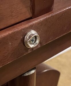 Storkcraft Premium Hoop Glider and Ottoman (Espresso, Beige) – Padded Cushions with Storage Pocket, Smooth Rocking Motion, Easy to Assemble, Solid Hardwood Base Espresso W/ Beige Micro 44 71H58UvXHGL