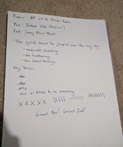 JINHAO 250 Stainless Steel Gold Trim Fountain Pen - Medium 1 31 71H5vUwRr0L