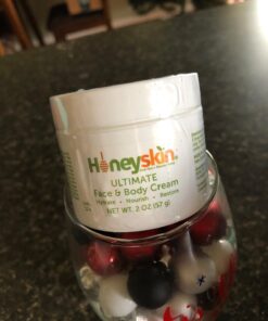 Hydrating Face Moisturizer & Body Cream with Manuka Honey Cream - Organic Face Moisturizer & Body Lotion for Extremely Dry Skin - For Dry & Itchy Skin, Rosacea & Eczema Prone Skin (Original, 2oz) Original 2 Ounce (Pack of 1) 47 71H65vq96L