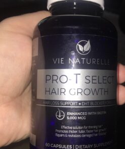 DHT Blocker Supplement & Hair Supplement - Hair Growth Vitamins for Women & Men - DHT Pills Hair Loss Treatments for Women with Saw Palmetto - Hair Regrowth Treatment 60 Count (Pack of 1) 25 71H6V6zkd0L 2