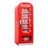 Coca-Cola Retro Vending Machine Style 10 Can Mini Fridge with Display Window, AC/DC Portable Beverage Cooler for Soft Drink Cans, Includes 12V and AC Cords, for Home Office Dorm Cottage, Red 14 71H74CwBfL