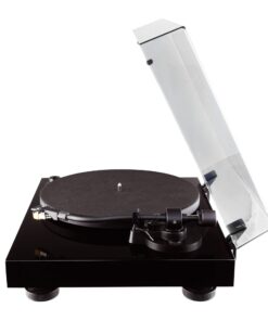 Fluance RT80 Classic High Fidelity Vinyl Turntable Record Player with Audio Technica AT91 Cartridge, Belt Drive, Built-in Preamp, Adjustable Counterweight, Solid Wood Plinth - Piano Black 31 71H8ntGGJ6L