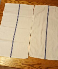 Liliane Collection 13 Blue Kitchen Dish Towels - 27" x 14" 2-ply Commercial Grade Absorbent 100% Cotton Kitchen Towels - Classic Herringbone Tea Towels 43 71H95VN3hSL