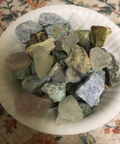 Hypnotic Gems: 3 lbs Hand Bagged 17 Stone Type Madagascar Mix with 30 Page Stone Identification Guide - Natural Raw Rocks for Cabbing, Cutting, Lapidary, Tumbling, Polishing & Reiki Crystal Healing 5 71H9RKsdU5L
