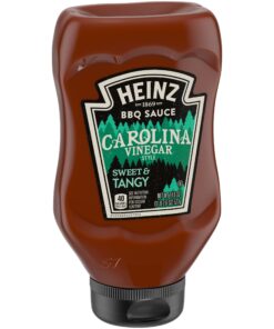Heinz Carolina Vinegar Style Sweet & Tangy BBQ Barbecue Sauce (6 ct Pack, 18.6 oz Bottles) Carolina Vinegar Style Tangy 12 71HBNTYTZuL