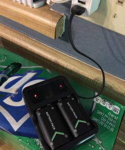 Ponkor Rechargeable Battery Packs for Xbox Series X|S/Xbox One, 2x2600mAh Batteries with High-Speed Charging Station for Xbox One S/Xbox One X/Xbox One Elite Controller 51 71HDeSTKdL