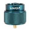 Lixada Camping Stove Adapter 1L Outdoor Propane Small Tank Input EN417 Lindal Valve Output Green(1 Pack) 13 71HDpZfdXfL