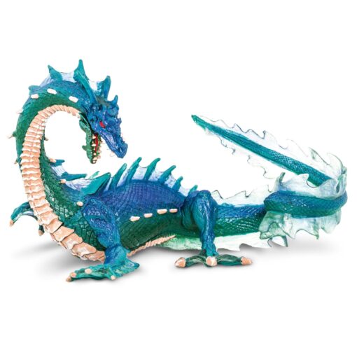 Safari Ltd. Sea Dragon Figurine - Detailed 7" Plastic Model Figure - Intricate Oceanic Dragon Play Toy for Boys, Girls & Kids Age 3+ Seedrache 801229 Sea Dragon