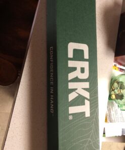 CRKT Woods Chogan Tomahawk Axe: RMJ T-Hawk Lightweight Outdoor Camping Axe with Hammerhead, Forged Carbon Steel Blade, and Hickory Wooden Handle 2730 48 71HEdax64TL