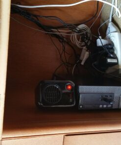 Lasko MyHeat Personal Mini Space Heater for Home with Single Speed, 6 Inches, Black, 200W, 100 45 71HEpzWMSML