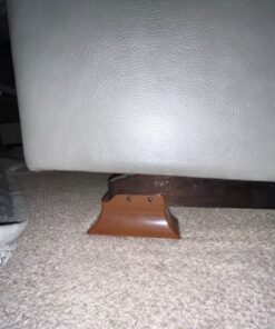 Stander Recliner Risers, Non-Slip Chair Lifters for Adults, Seniors, and Elderly, Low Profile Seat Raiser for Sitting and Standing Assistance, Compatible with Wooden Base Recliners, Set of 4 18 71HF iWxcPL