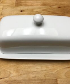 Norpro 8370 Butter Dish, one, White 1 45 71HFPSeIuGL