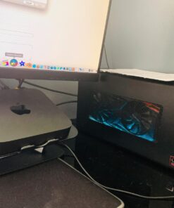 Razer Core X Chroma Aluminum External GPU Enclosure (eGPU): Compatible with Windows & MacOS Thunderbolt 3 Laptops, NVIDIA/AMD PCIe Support, 700W PSU, 4X USB 3.1, 1x Gbit Ethernet, Chroma RGB, Black Classic Black eGPU 38 71HFSYwrd3L