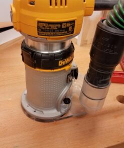 DEWALT Router Dust Collection Adapter for Fixed Base Routers (DNP615) 28 71HFx1nCHSL
