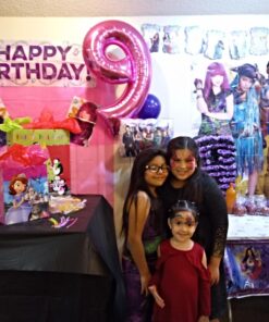 The Descendants Party Supplies and 9th Birthday Balloon Bouquet Decorations 25 71HGIZA78XL