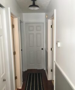 Design House 519884 Kimball 1 Light Semi Flush Mount Ceiling Light, Bronze Coffee Bronze 1 Count (Pack of 1) 50 71HGRt51uvL