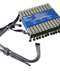 Alternative view of First Alert Two-Story Fire Escape Ladder, Steel, Anti-Slip, EL52-2, Black