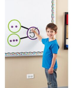 Learning Resources Giant Magnetic Number Bonds, Math Teacher aids, Whiteboard accessories, 55 Pieces, Grades K+ 8 71HHUdWgURL