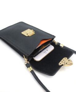 Small Crossbody Phone Purse Luxury Leather Travel Shoulder Pouch Wallet Case Bag Black 9 71HIKdxgeNL