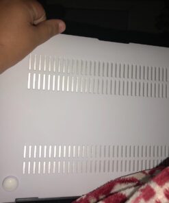 MOSISO Compatible with MacBook Air 13 inch Case (Models: A1369 & A1466, Older Version 2010-2017 Release), Plastic Pattern Hard Shell Case & Keyboard Cover & Screen Protector, White Marble 75 71HIfpTOnFL