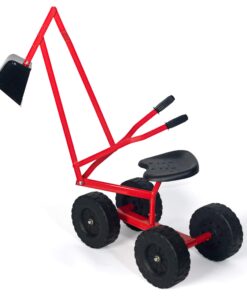 WONKAWOO Monster Wheel Sand Digger 360° Rotation Metal Crane Excavator Backhoe Ride On Toy 9 71HIxyJblML