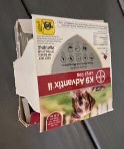 K9 Advantix II Large Dog Vet-Recommended Flea, Tick & Mosquito Treatment & Prevention | Dogs 21-55 lbs. | 2-Mo Supply 2 Pack Large Dog only 42 71HJ rznMyL