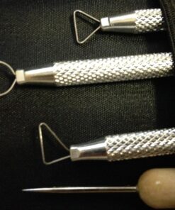 Sculpt Pro Pottery Tool Starter Kit - 15-Piece 26-Tool Beginner's Clay Ceramics Modeling Carving Sculpting Set -Arts and Crafts School Project, w Carrying Case, Birthday Gift for Kids 1 50 71HJfxecCVL