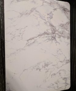 MOSISO Compatible with MacBook Air 13 inch Case (Models: A1369 & A1466, Older Version 2010-2017 Release), Plastic Pattern Hard Shell Case & Keyboard Cover & Screen Protector, White Marble 71 71HJhT0xT0L