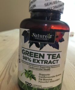 Green Tea Extract 98% Standardized with EGCG | Healthy Weight Support, Metabolism, Energy, Heart Health | Green Tea Capsules are Natural Caffeine Pills with Antioxidant & Free Radical Scavenger 1000mg 39 71HJjqwGdL 2