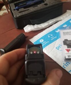 Trijicon Glock Suppressor Night Sight Set, White Front/White Rear with Green Front Lamp & Orange Rear Lamps 39 71HJqBe3f L