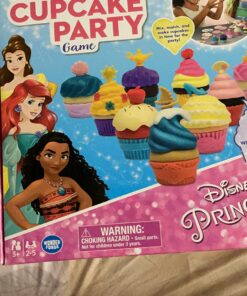 Wonder Forge Disney Princess Enchanted Cupcake Party Game For Girls & Boys Age 3 & Up - A Fun & Fast Matching Game You Can Play Over & Over (1088) Princess Cupcake Party 54 71HK HoB40L