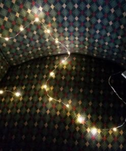 6 Pack Fairy Lights Battery Operated - 7ft 20 LED Waterproof Mini Silver Wire String Lights for Wedding Mason Jars Crafts Shelves Walls Christmas Garlands Party, Warm White 6 Pack 40 71HK4oNsEOL