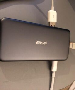 Anker USB C Hub Adapter, PowerExpand+ 7-in-1 USB C Hub, with 4K USB C to HDMI, 60W Power Delivery, 1Gbps Ethernet, 2 USB 3.0 Ports, SD and microSD Card Readers, for MacBook Pro and Other Laptops 32 71HKGorJILL