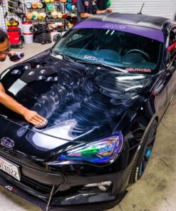 Chemical Guys GAP_619_16 Black Light Hybrid Radiant Finish, Glaze & Sealant, (Safe for Cars, Trucks, SUVs, & More) for Black and Dark Colored Cars, 16 fl oz 33 71HKbbF6vgL