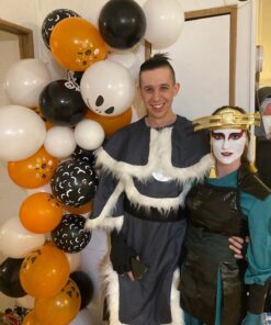 Mehron Makeup Paradise Makeup AQ Pro Size | Stage & Screen, Face & Body Painting, Special FX, Beauty, Cosplay, and Halloween | Water Activated Face Paint & Body Paint 1.4 oz (40 g) (White) White 1.4 Ounce 37 71HKggGu61L 5