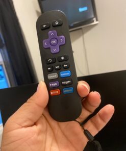 Gvirtue Lost Remote Control Replacement Compatible with Roku 1, Roku 2, Roku 3, Roku 4, (HD, LT, XS, XD), Roku Express. Do NOT Support Roku Stick, Roku Premiere, Roku Ultra, Roku TV or Roku Game 35 71HLEBWxzQL