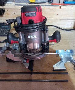 BOSCH RA1054 Deluxe Router Edge Guide with Dust Extraction Hood & Vacuum Hose Adapter 40 71HLT7nMU2L