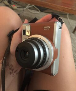 Fujifilm Instax Mini 90 Instant Film Camera (Brown) Brown Camera Only 46 71HLxjbi3wL