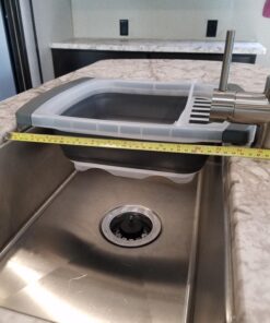 Progressive International Prepworks Collapsible Over-The-Sink Dish Drainer 32 71HM59bkNGL