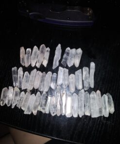 Hypnotic Gems 120g 4.2oz Natural Clear Quartz Crystal Points Shards 30-50 Piece Lot Average Brand 43 71HMum1KqL