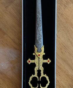 Furniture Creations Renaissance Dagger Style Scissors with Sheath Cover 17 71HNL8tcZVL