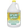 Simple Green 73434010 14010 Industrial Cleaner & Degreaser, Concentrated, Lemon, 1 gal Bottle, 128 Fl Oz (Pack of 1) Transparent 128 Fl Oz (Pack of 1)