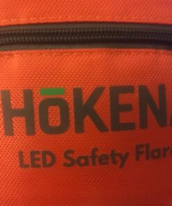 HOKENA LED Road Flares 9 Piece Set, Emergency Lights Complete Car Safety Kit, Roadside Warning Flare Beacon Disc for Vehicle & Boat with Magnetic Base, with Batteries, Seatbelt Cutter & Window Breaker 3 Flares 36 71HVXsEvKUL